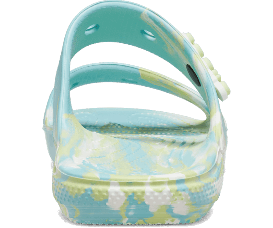 Crocs Classic  Marbled Sandal Pure Water-Multi