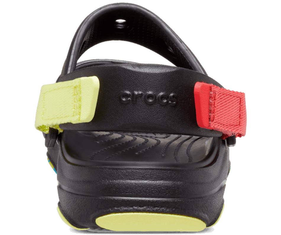 Crocs Kids' Classic All Terrain Sandal Black-Multi