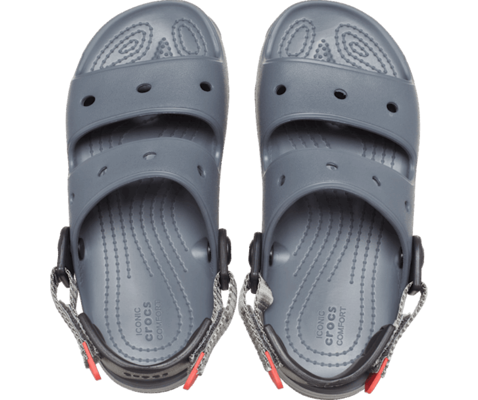 Crocs Kids' Classic All Terrain Sandal Slate Grey