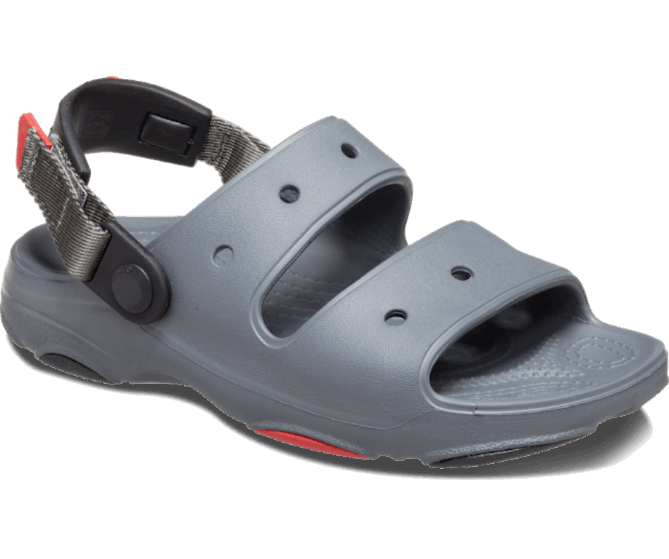 Crocs Kids' Classic All Terrain Sandal Slate Grey