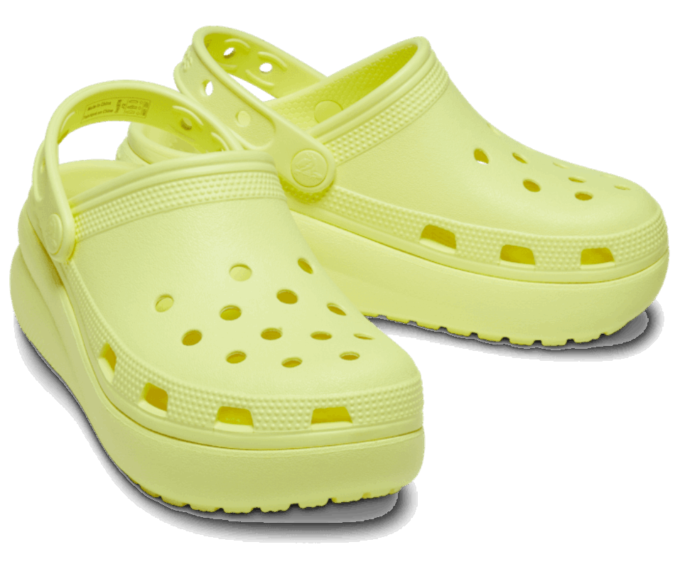 Crocs Kids' Classic  Cutie Clog Sulphur