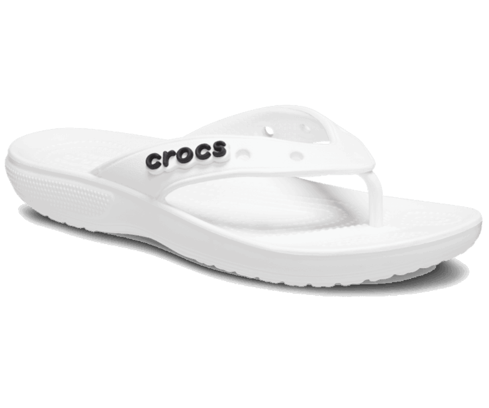 Crocs Classic  Flip White