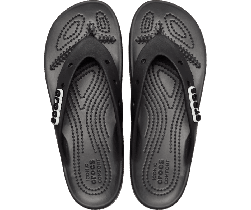 Crocs Classic Platform Flip Black