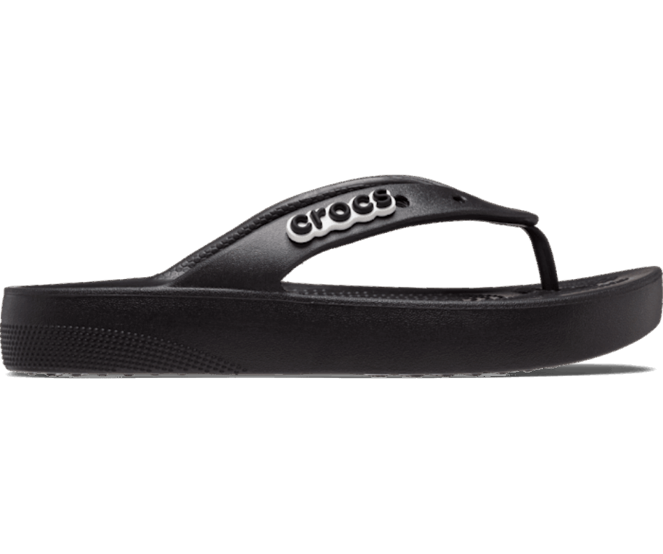 Crocs Classic Platform Flip Black