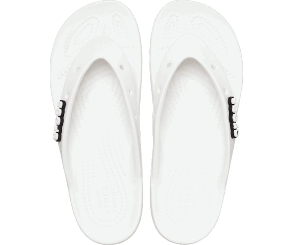 Crocs Classic Platform Flip White