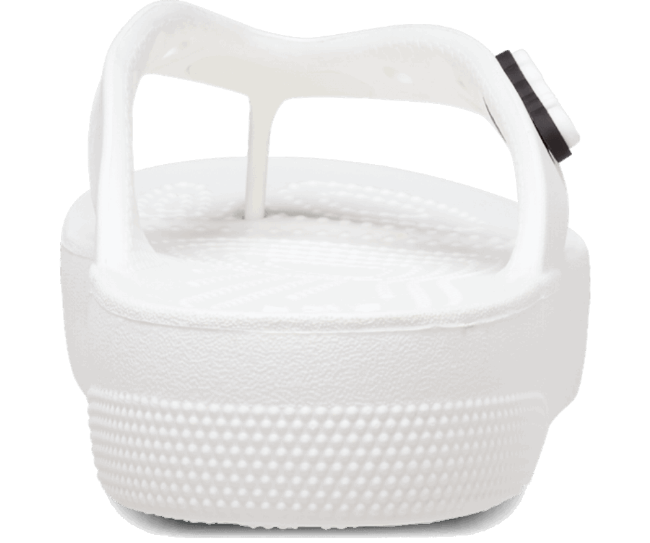 Crocs Classic Platform Flip White