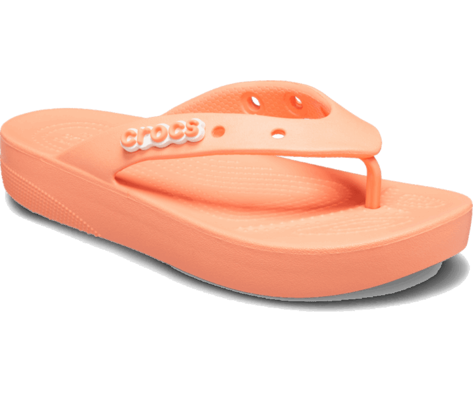 Crocs Classic Platform Flip Papaya