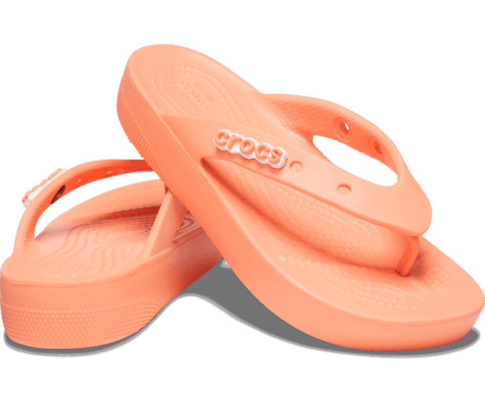 Crocs Classic Platform Flip Papaya