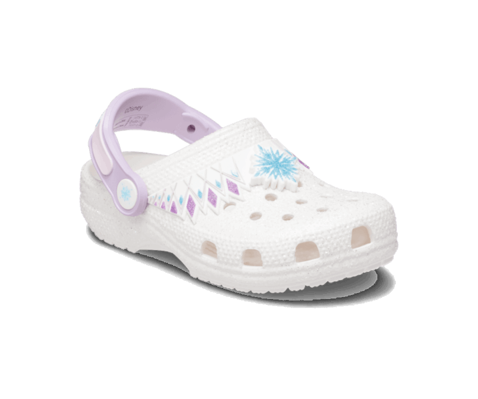 Crocs Toddlers' Classic Fun Lab I AM Disney Frozen II Clog White
