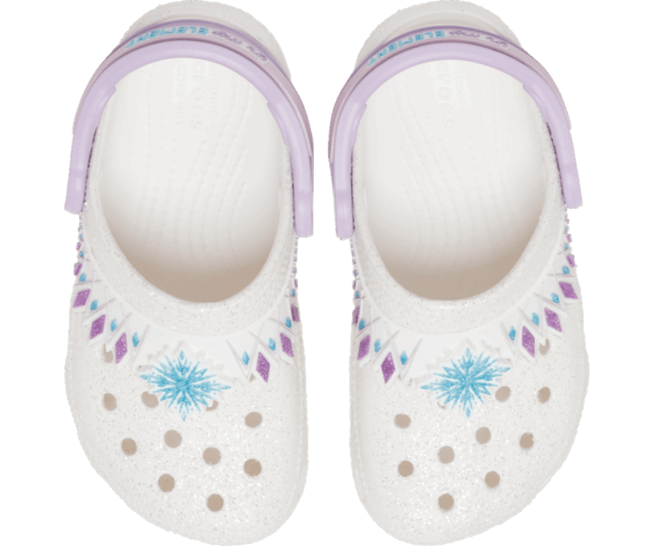 Crocs Toddlers' Classic Fun Lab I AM Disney Frozen II Clog White