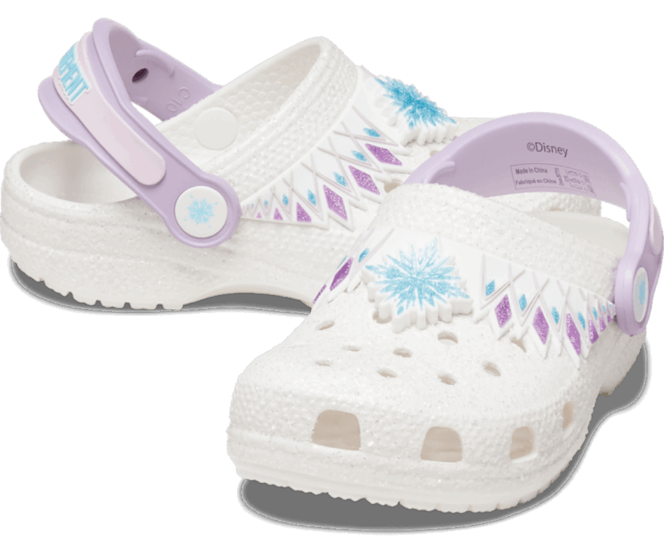 Crocs Toddlers' Classic Fun Lab I AM Disney Frozen II Clog White