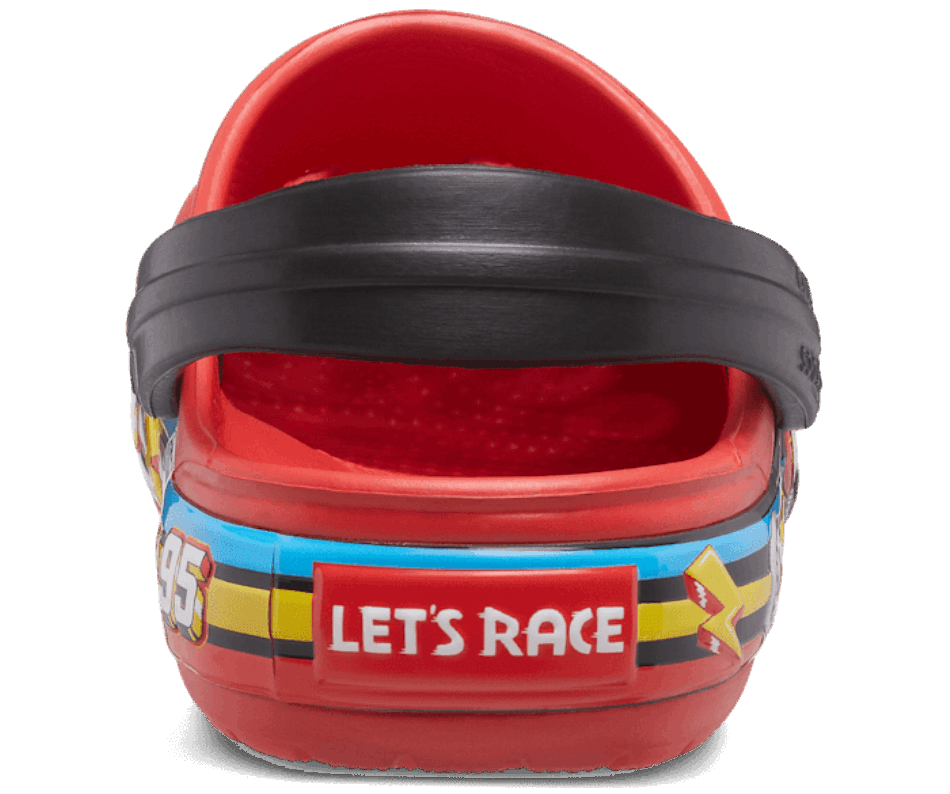 Crocs Toddlers' Fun Lab Disney PIxar Cars Lights Band Clog Flame