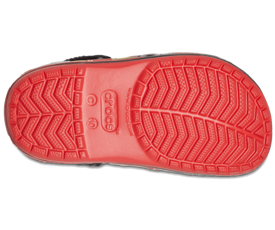 Crocs Toddlers' Fun Lab Disney PIxar Cars Lights Band Clog Flame