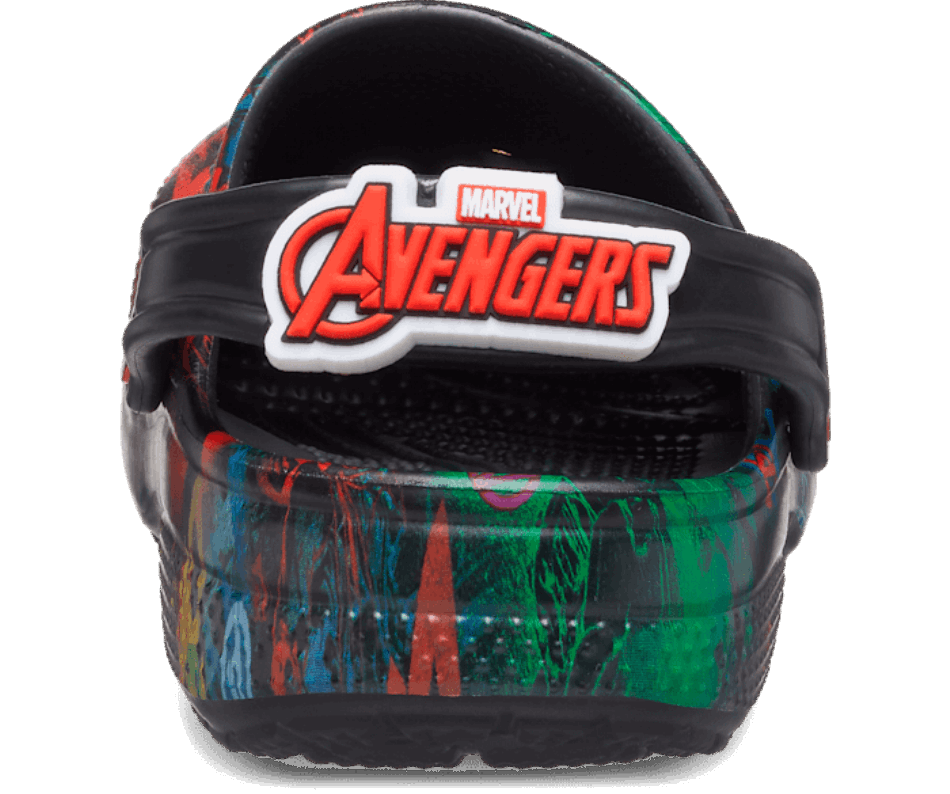 Crocs Kids' Classic Marvel Avengers Clog Black
