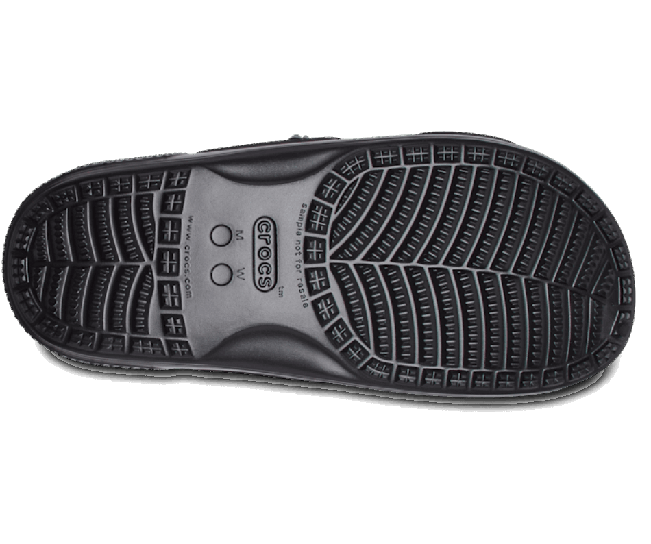 Crocs Classic  Glitter Sandal Black