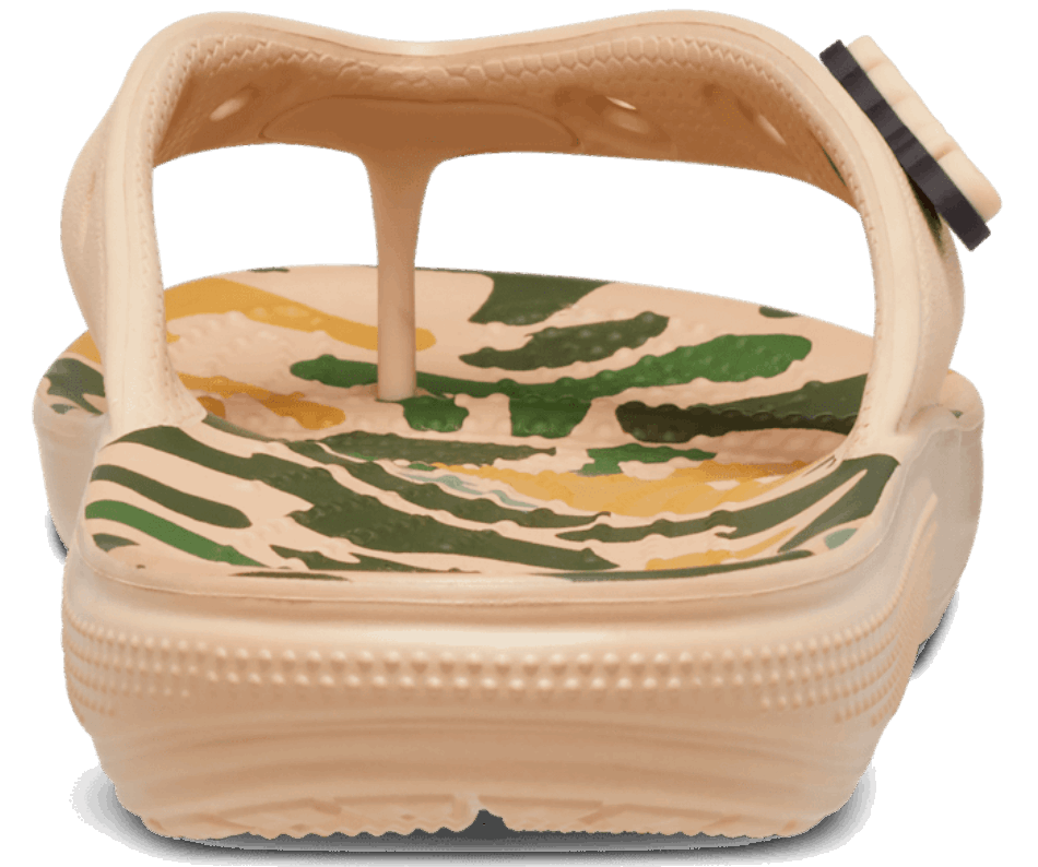 Crocs Classic  Printed Camo Flip Chai-Camo