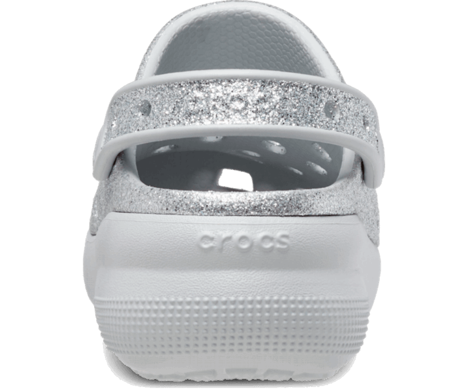 Crocs Kids' Classic Glitter Cutie Clog Shimmer