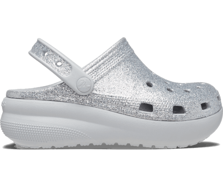Crocs Kids' Classic  Glitter Cutie Clog Shimmer