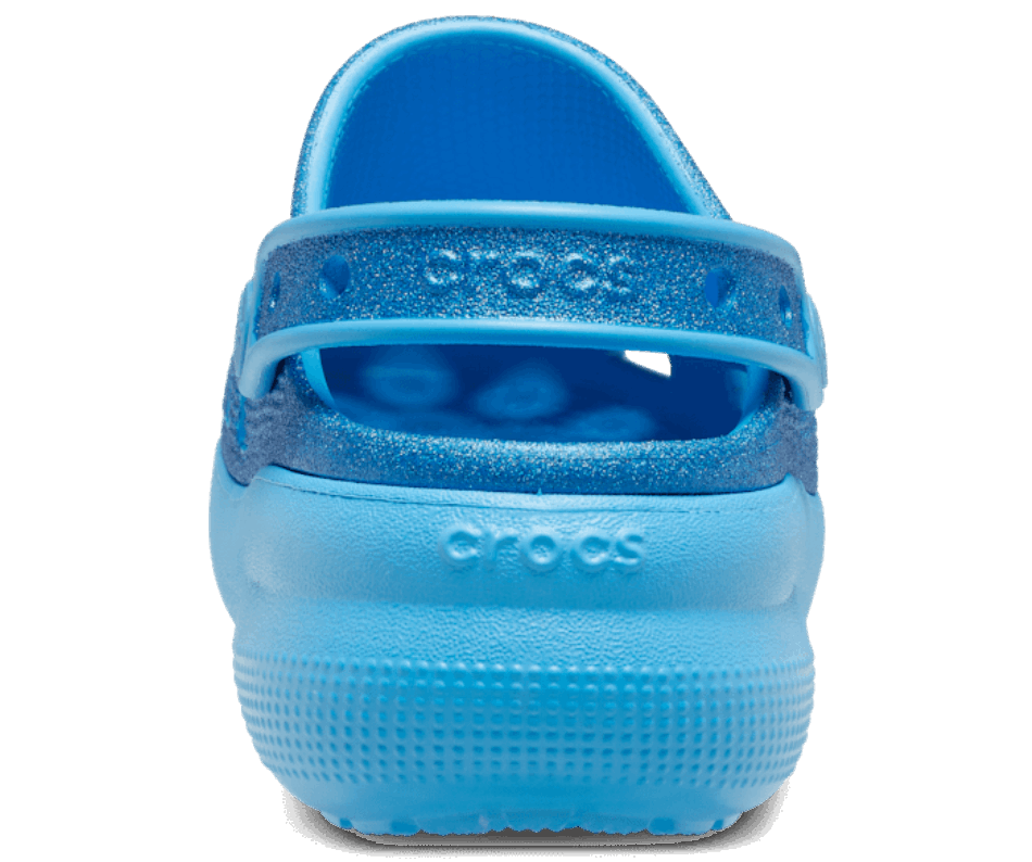 Crocs Kids' Classic Glitter Cutie Clog Oxygen