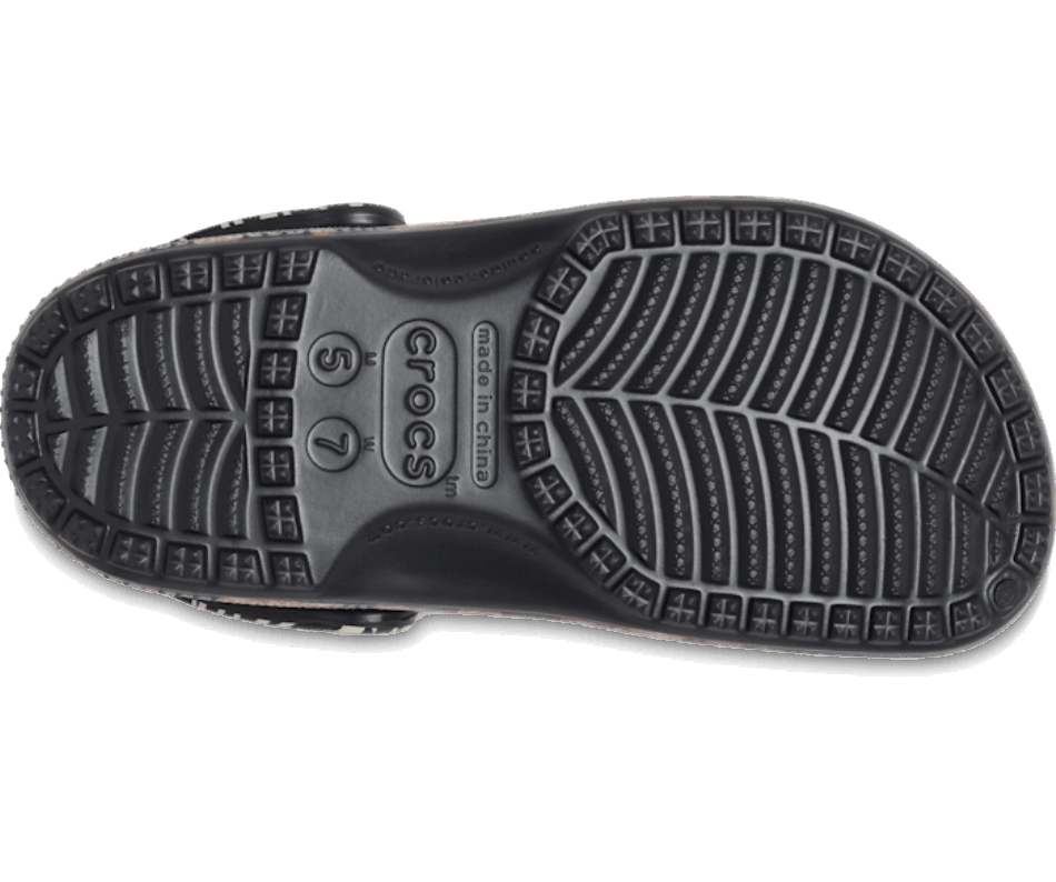 Crocs Classic Animal Remix Clog Black-Multi Animal