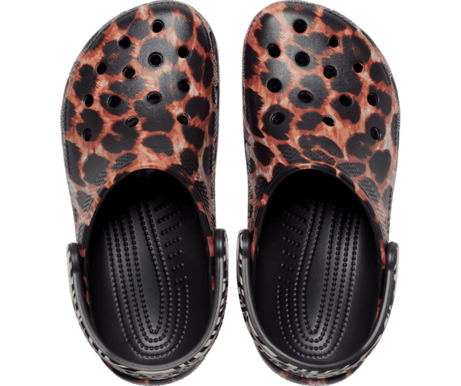 Crocs Classic Animal Remix Clog Black-Multi Animal