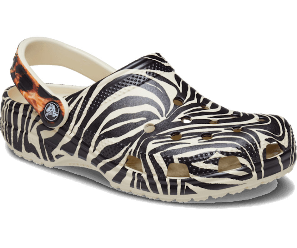 Crocs Classic Animal Remix Clog Bone-Multi Animal