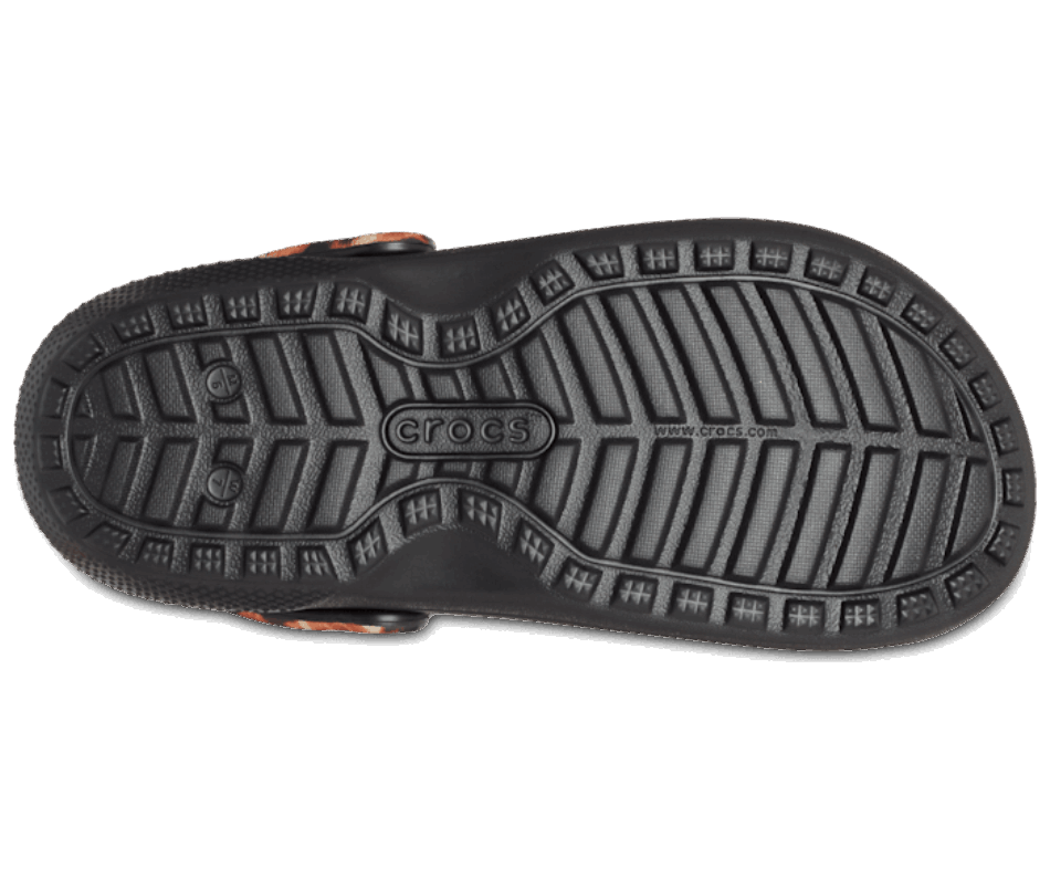 Crocs Classic Lined Animal Remix Clog Black-Multi Animal