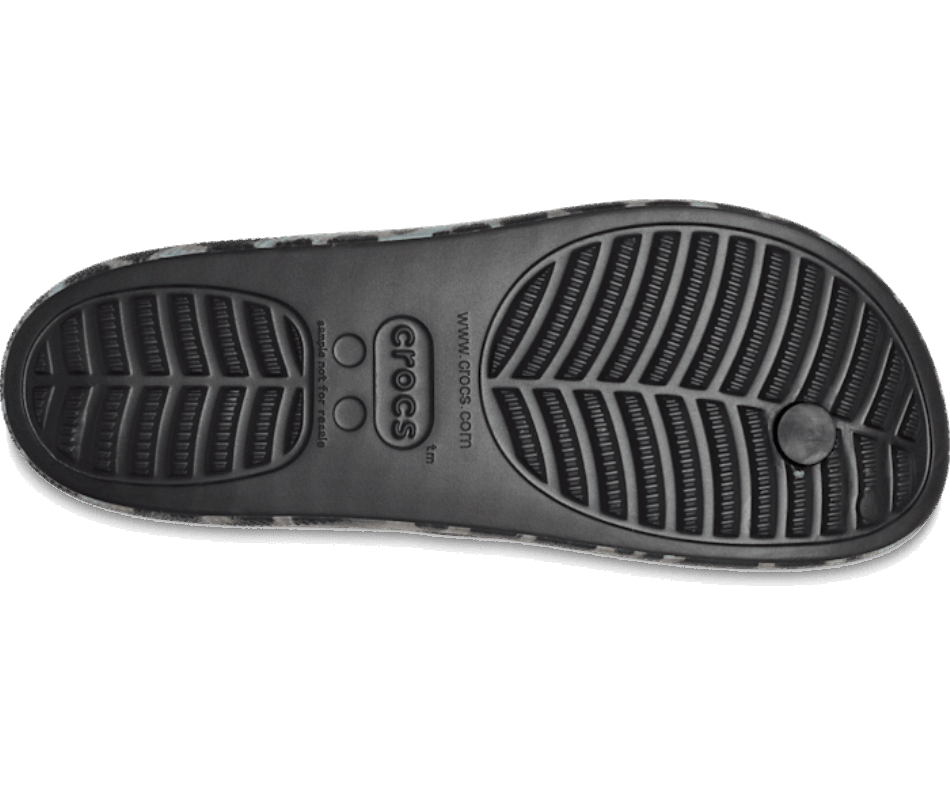 Crocs Classic Platform Animal Remix Flip Black-Leopard