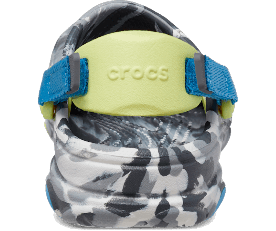 Crocs Toddlers' Classic All-Terrain Marbled Clog Slate Grey