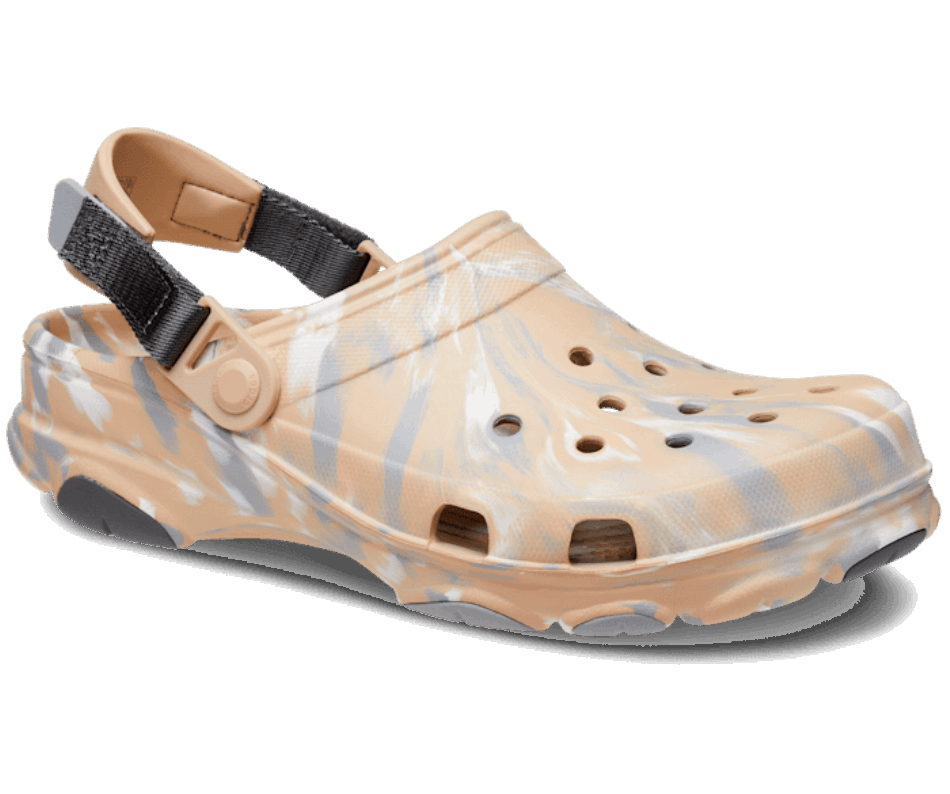 Crocs Classic All-Terrain Marbled Clog Chai-Multi