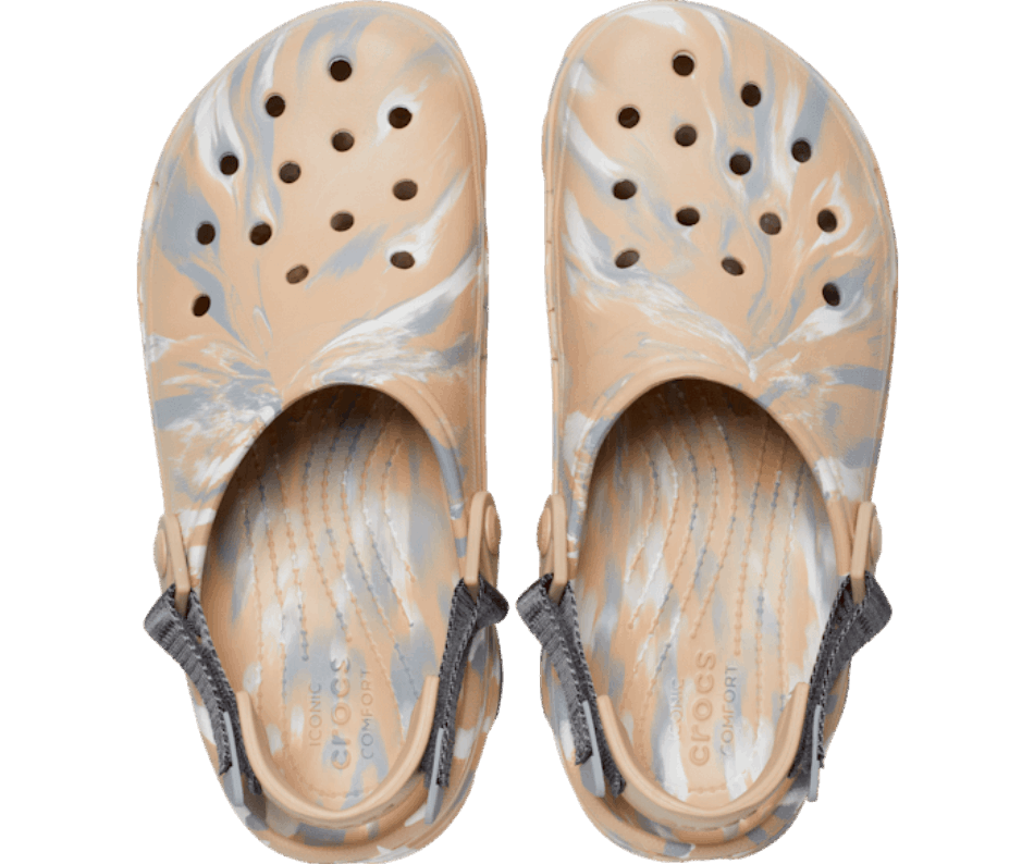Crocs Classic All-Terrain Marbled Clog Chai-Multi