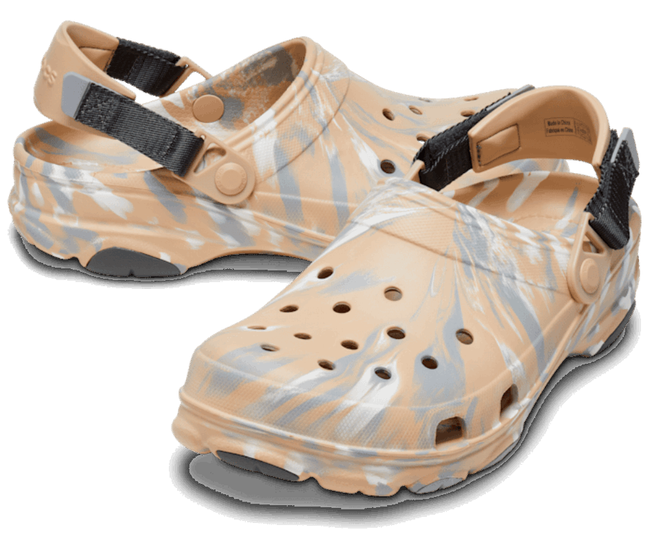 Crocs Classic All-Terrain Marbled Clog Chai-Multi
