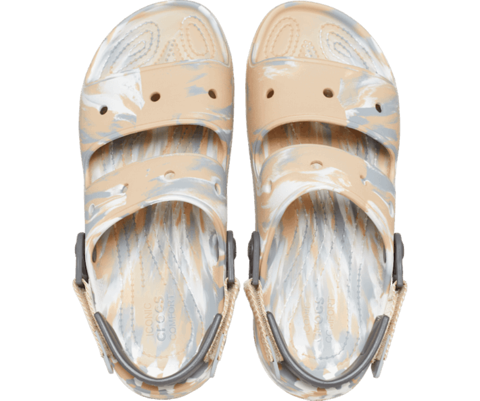 Crocs Classic All-Terrain Marbled Sandal Chai-Multi