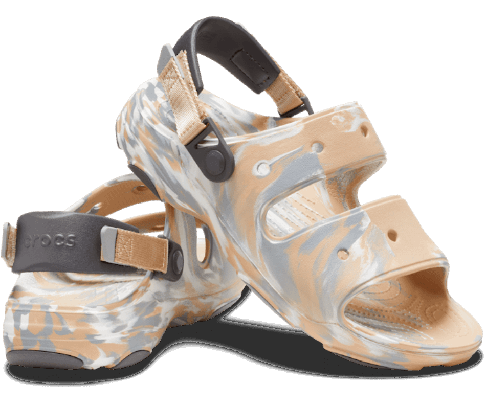 Crocs Classic All-Terrain Marbled Sandal Chai-Multi