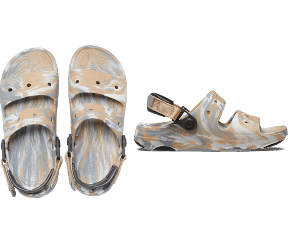Crocs Classic All-Terrain Marbled Sandal Chai-Multi