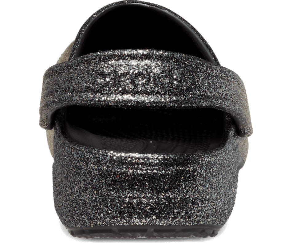 Crocs Classic Ombre Glitter Clog Black-Gold