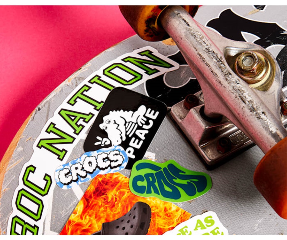 Crocs  Fan Sticker 12-Pack