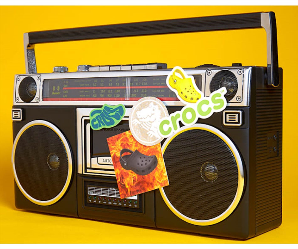 Crocs  Fan Sticker 12-Pack