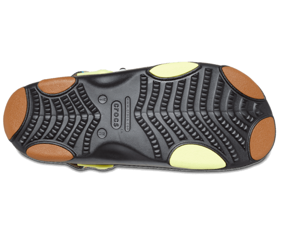 Crocs Classic All Terrain Graphic Strap Sandal Black-Multi