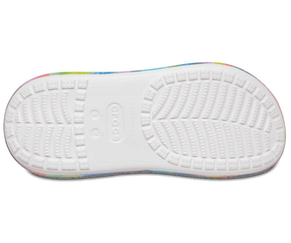 Crocs Classic Crush Spray Dye Clog Black-Multi