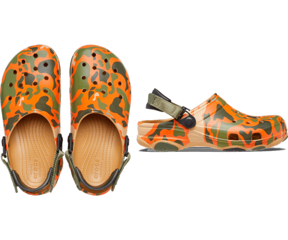 Crocs Classic All Terrain Camo Clog Tan-Multi