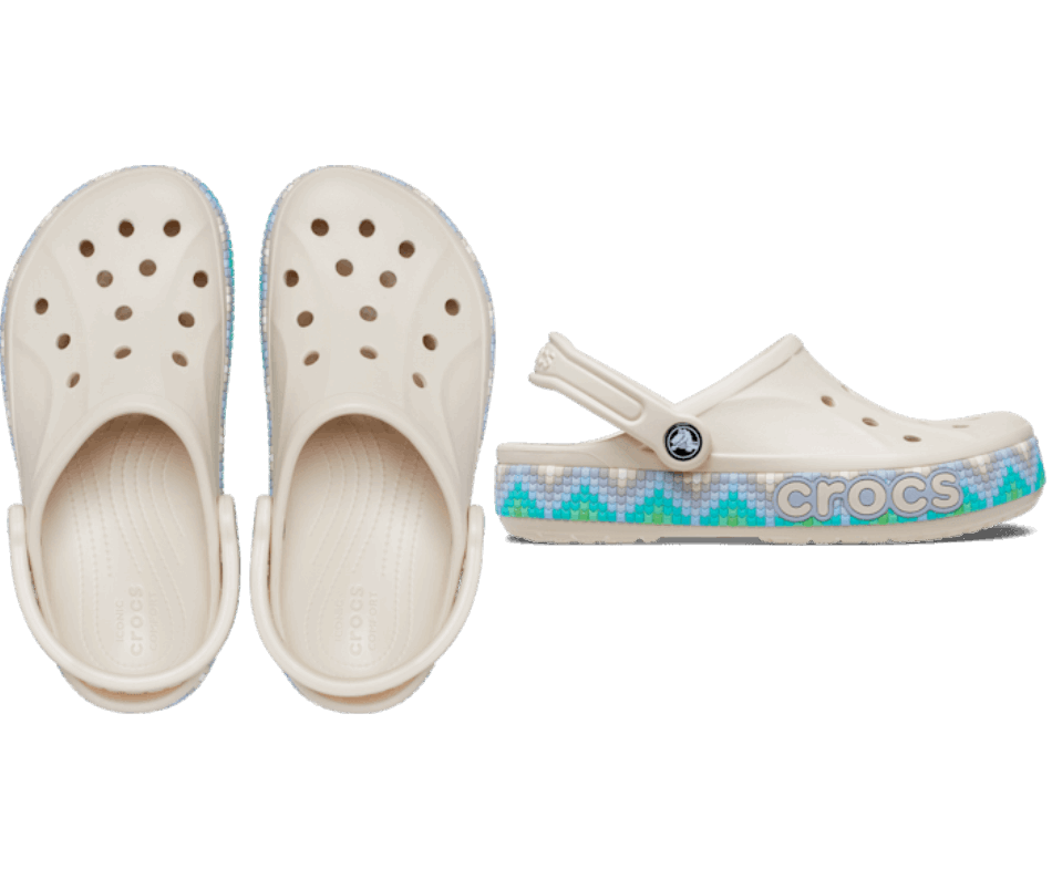 Crocs Bayaband Chevron Band Clog Stucco-Multi